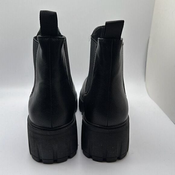 CUSHIONAIRE Women's slip on chelsea boot +Memory Foam 7.5 BLACK - Picture 4 of 7